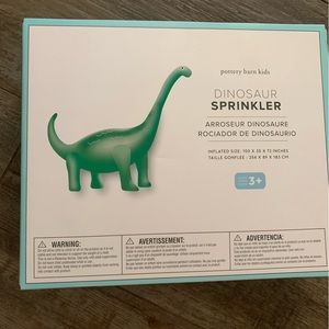 Pottery Barn Kids Dinosaur Sprinkler NIB